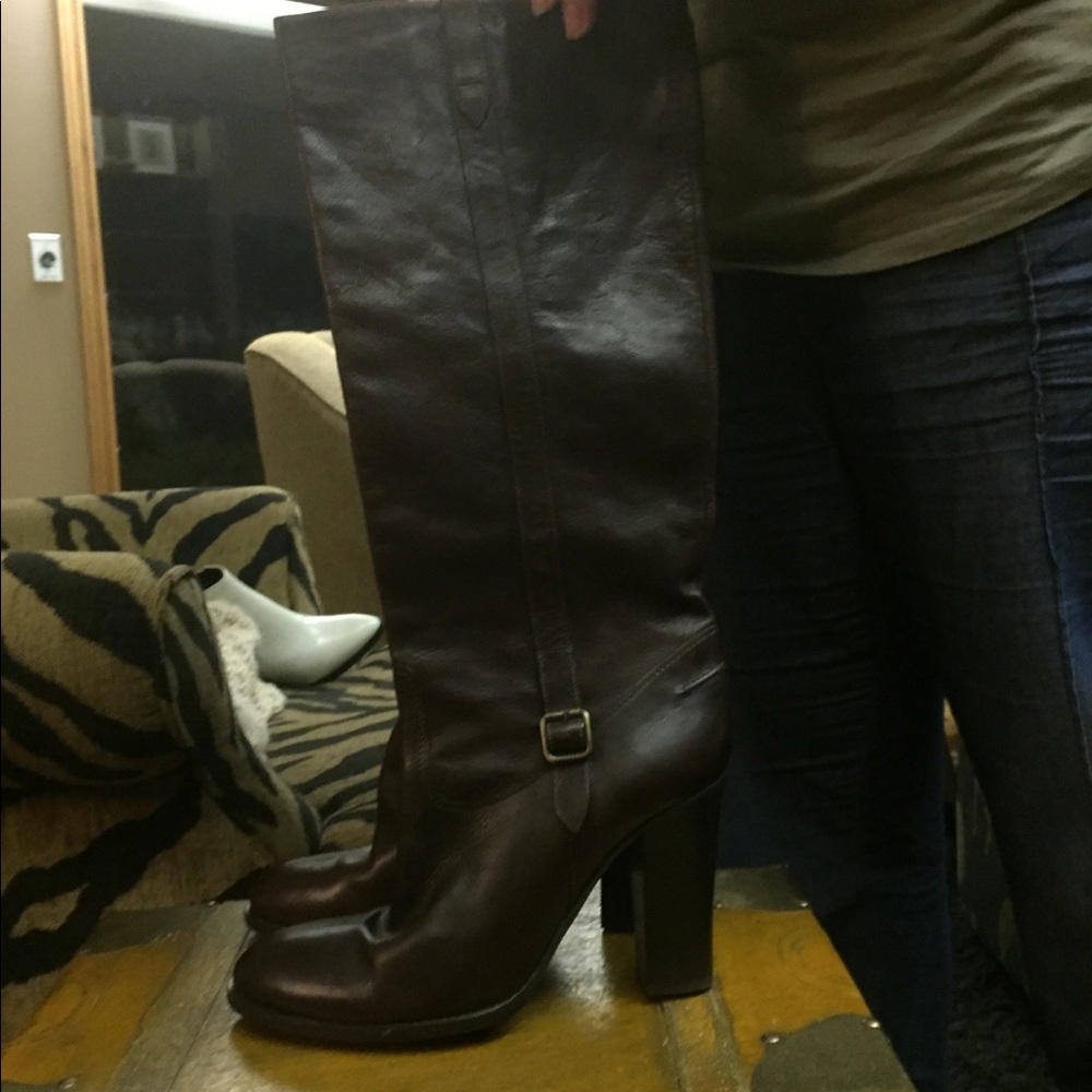 J Crew leather boots